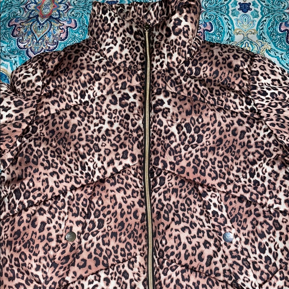 Cheetah Print Coat